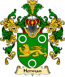 English Family Coat of Arms (v.25) Herman