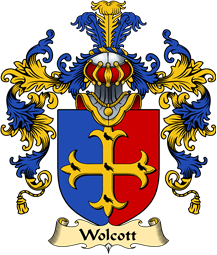 English Family Coat of Arms (v.25) Wolcott