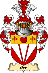 Scottish Family Coat of Arms (v.23) for Orr