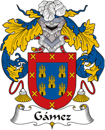 Spanish Coat of Arms for Gámez or Gámiz