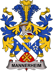 Swedish Coat of Arms for Mannerheim