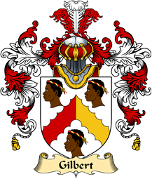 Irish Family Coat of Arms (v.25a) Gilbert