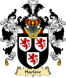 English Family Coat of Arms (v.25) Harlow