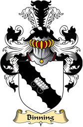 Scottish Family Coat of Arms (v.23) for Binning