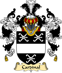 English Family Coat of Arms (v.25) Cardinal (l)