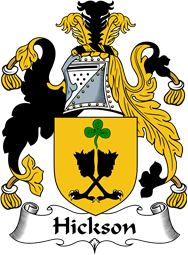 Irish Coat of Arms for Hickson