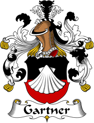 German Wappen Coat of Arms for Gartner