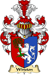 Welsh Family Coat of Arms (v.23) for Winston (of Trewyn, Monmouthshire)