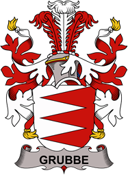 Coat of arms used by the Danish family Grubbe