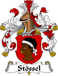 German Wappen Coat of Arms for Stössel