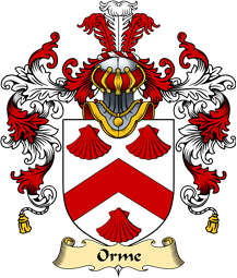 English Family Coat of Arms (v.25) Orme