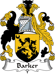 Irish Coat of Arms for Barker