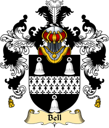 English Family Coat of Arms (v.25) Bell