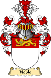 English Coat of Arms (v.23) for the family Noble