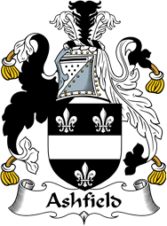 English Coat of Arms for the family Ashfield