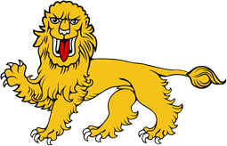 Lion Passant GuardantTail Extended