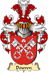 v.23 Coat of Family Arms from Germany for Douven