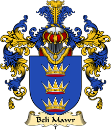 Welsh Family Coat of Arms (v.25) Beli Mawr (King of Britain)