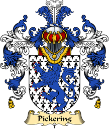 English Family Coat of Arms (v.25) Pickering