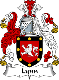 English Coat of Arms for the family Lynn