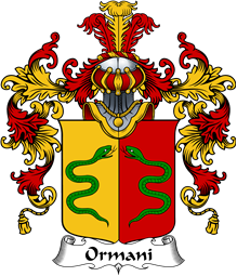 Italian Family Coat of Arms (v.25b) Ormani