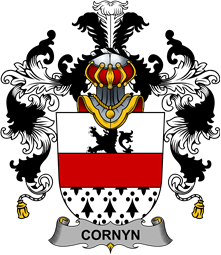 Irish Family Coat of Arms (v.25b) Cornyn or O