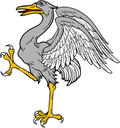 Crane Rampant Wings Endorsed