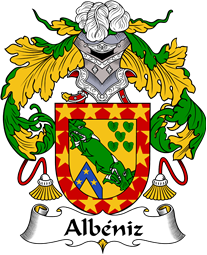 Spanish Coat of Arms for Albéniz