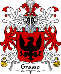 Italian Coat of Arms for Grasso