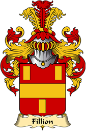 French Family Coat of Arms (v.23) for Fillion