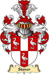 English Coat of Arms (v.23) for the family Storer