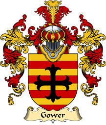 English Family Coat of Arms (v.25) Gower