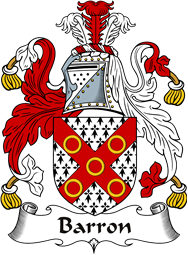 Irish Coat of Arms for Barron