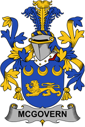 Irish Coat of Arms for McGovern or McGauran