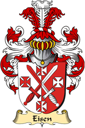 v.23 Coat of Family Arms from Germany for Eisen