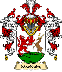 Irish Family Coat of Arms (v.25a) MacNulty II