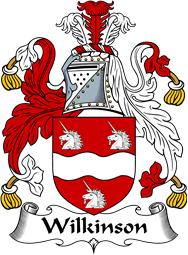 English Coat of Arms for the family Wilkinson