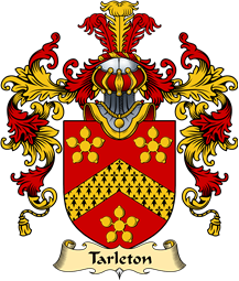 English Family Coat of Arms (v.25) Tarleton