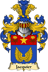 French Family Coat of Arms (v.23) for Jacquier