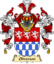 English Family Coat of Arms (v.25) Oliverson