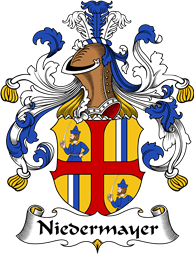 German Wappen Coat of Arms for Niedermayer