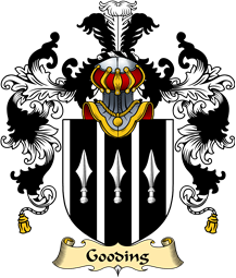 English Family Coat of Arms (v.25) Gooding