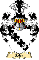 English Coat of Arms (v.23) for the family Sale (s)