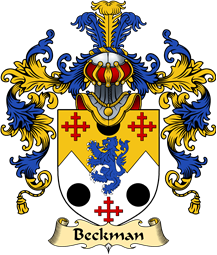 English Family Coat of Arms (v.25) Beckman