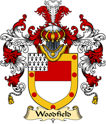 English Family Coat of Arms (v.25) Woodfield