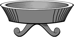 Pan or Dish (Standing)