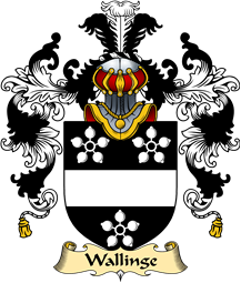 English Family Coat of Arms (v.25) Wallinge