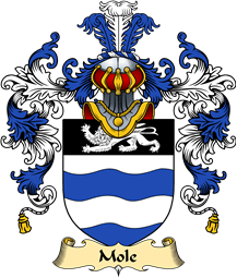 English Family Coat of Arms (v.25) Mole