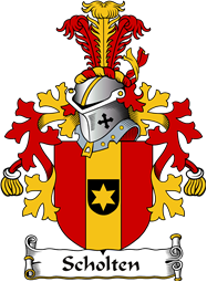 Dutch Coat of Arms for Scholten