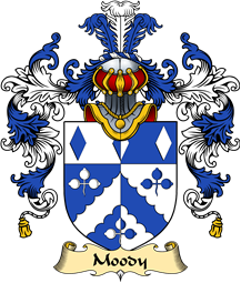 English Family Coat of Arms (v.25) Moody
